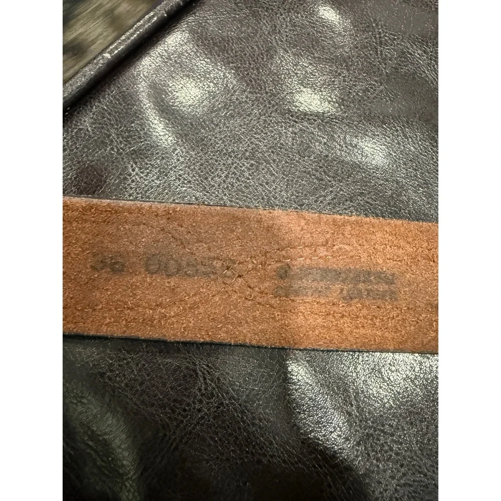 Handmade vintage leather